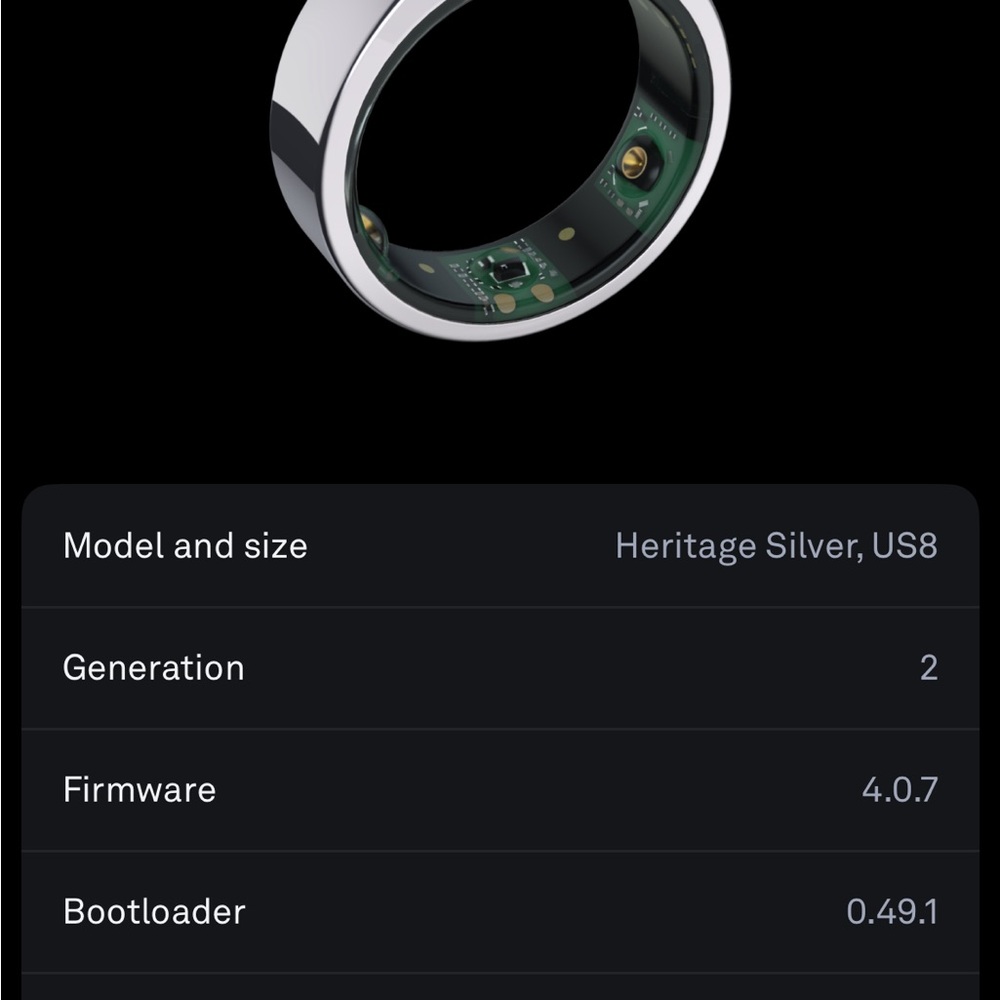 Oura Heritage Ring, Gen 2 - Picture 7 of 7